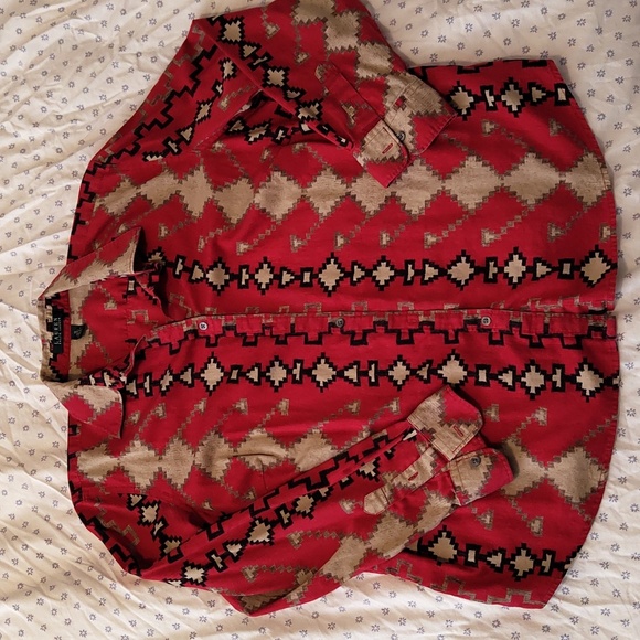 Vintage Ralph Lauren button down top - Picture 2 of 3